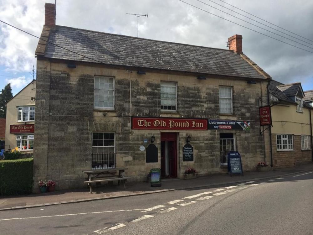 The Old Pound Inn Langport Esterno foto